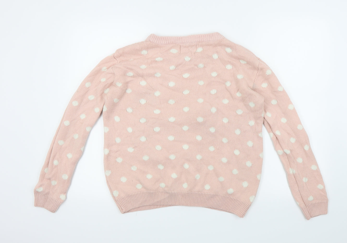 Atmosphere Womens Pink   Pullover Jumper Size S  - Christmas squirrel