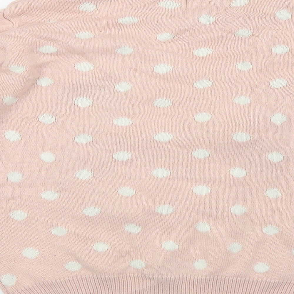 Atmosphere Womens Pink   Pullover Jumper Size S  - Christmas squirrel