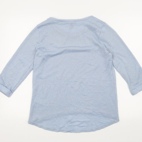 New Look Womens Blue   Basic T-Shirt Size 10
