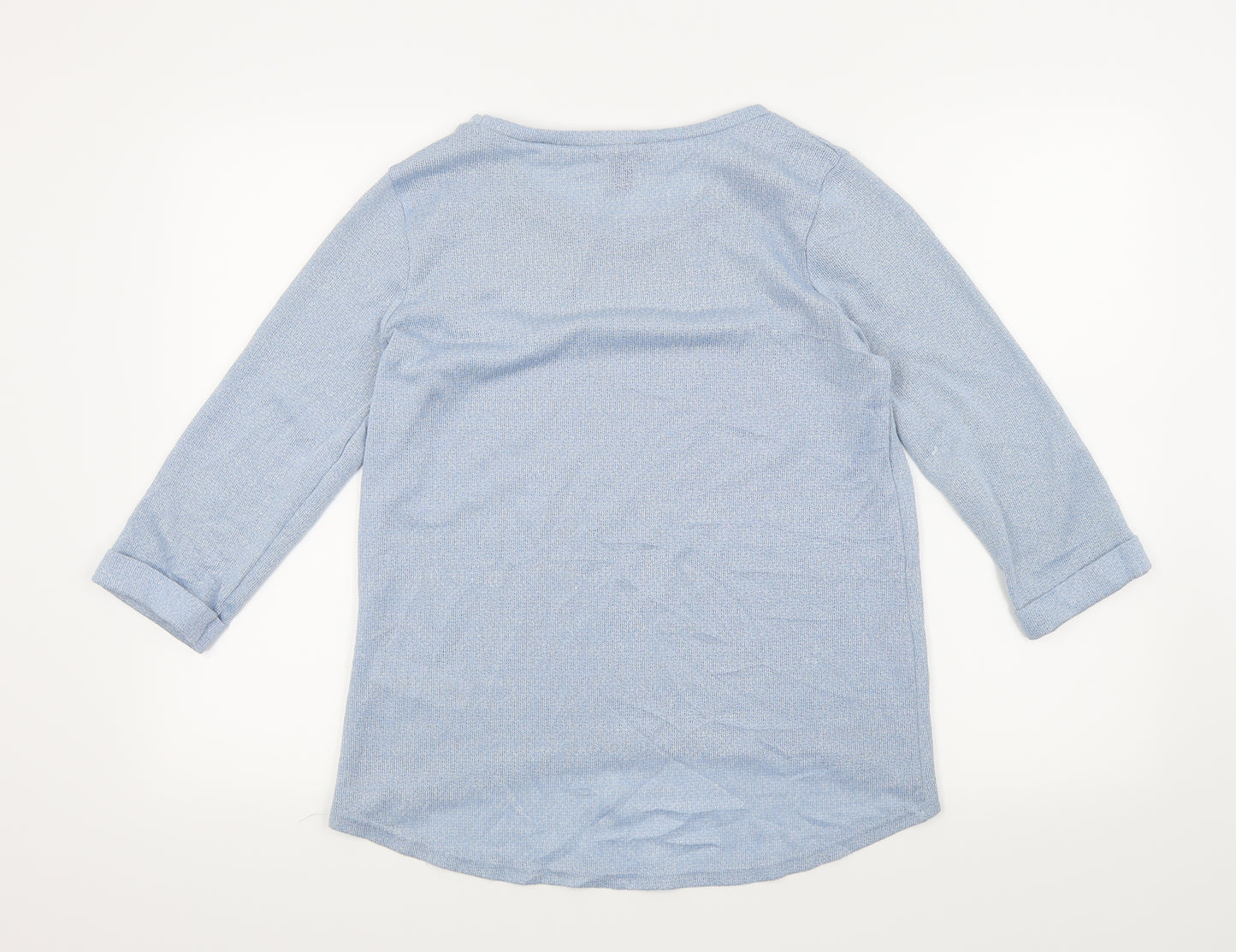 New Look Womens Blue   Basic T-Shirt Size 10