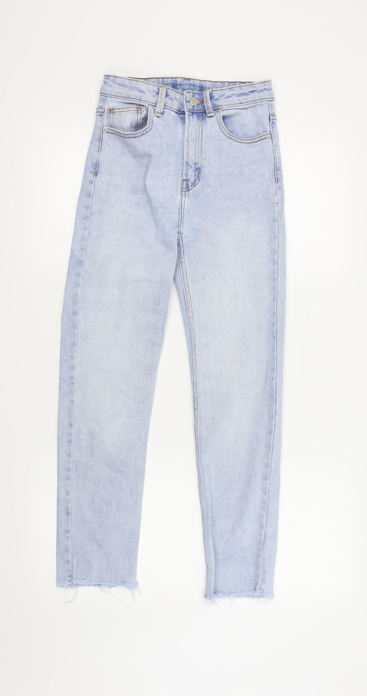 Denim & Co. Womens Blue   Skinny Jeans Size 4 L25 in