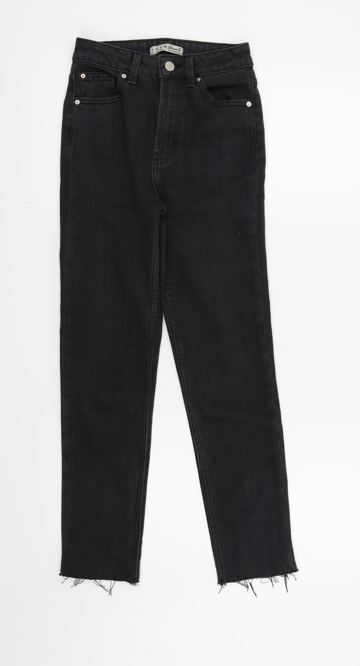 Denim & Co. Womens Black Skinny Jeans Size 4 L25 in