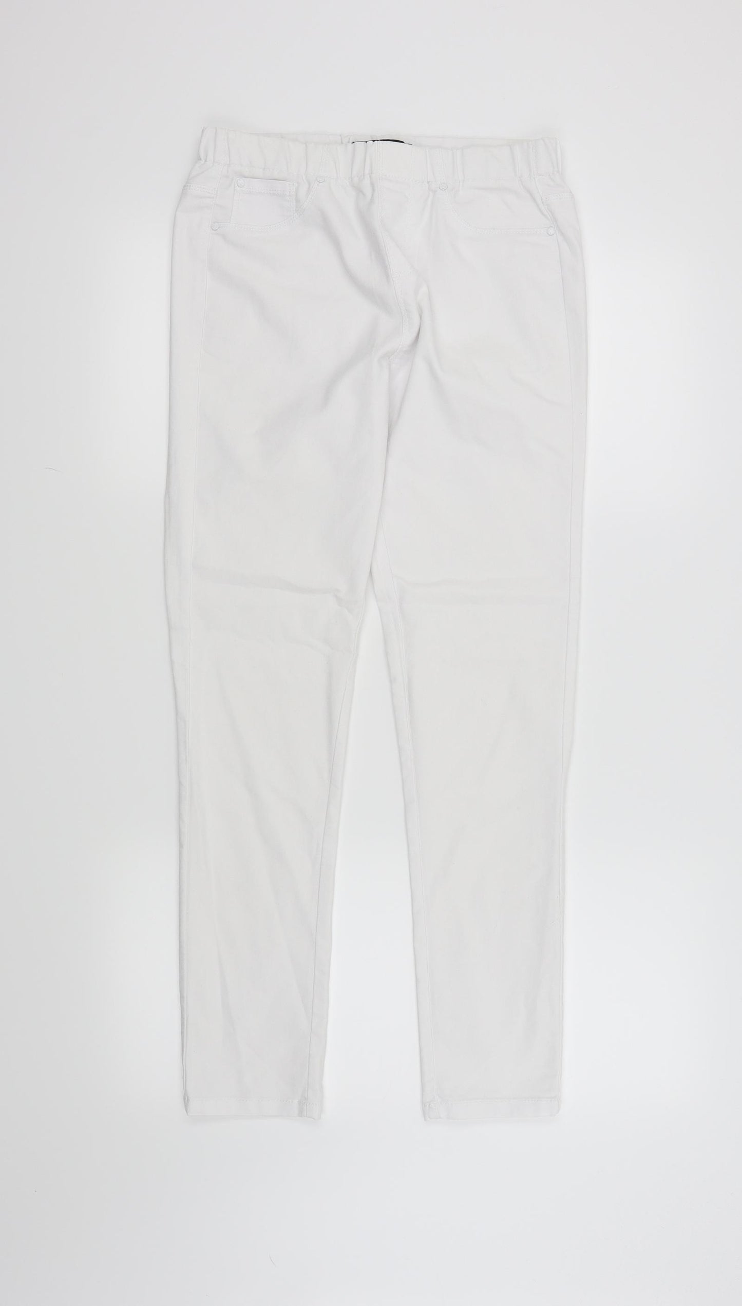 Jegging Womens White   Jegging Jeans Size 10 L28 in