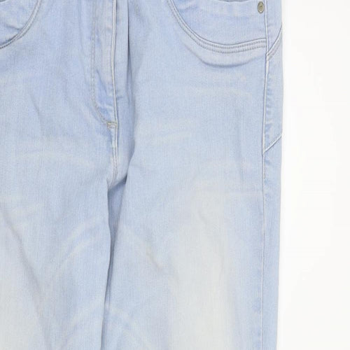 NEXT Womens Blue   Skinny Jeans Size 18 L27 in - Back pockets