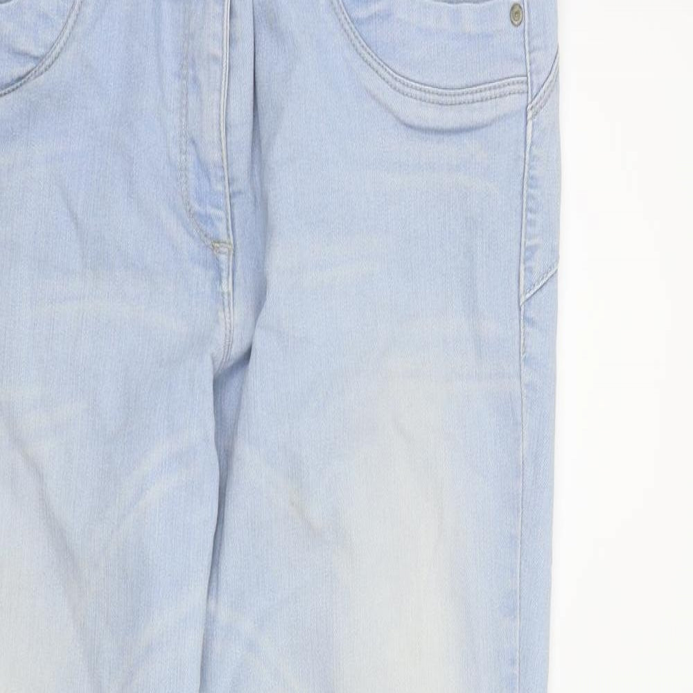 NEXT Womens Blue   Skinny Jeans Size 18 L27 in - Back pockets