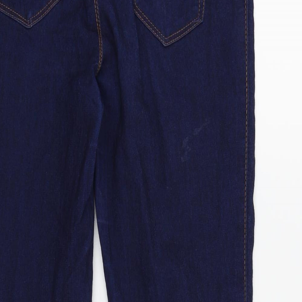 Denim & Co. Womens Blue   Jegging Jeans Size 10 L27 in