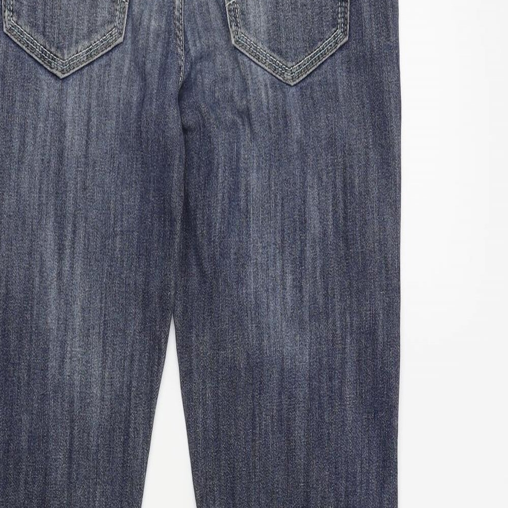 NEXT Womens Blue   Bootcut Jeans Size 8 L28 in