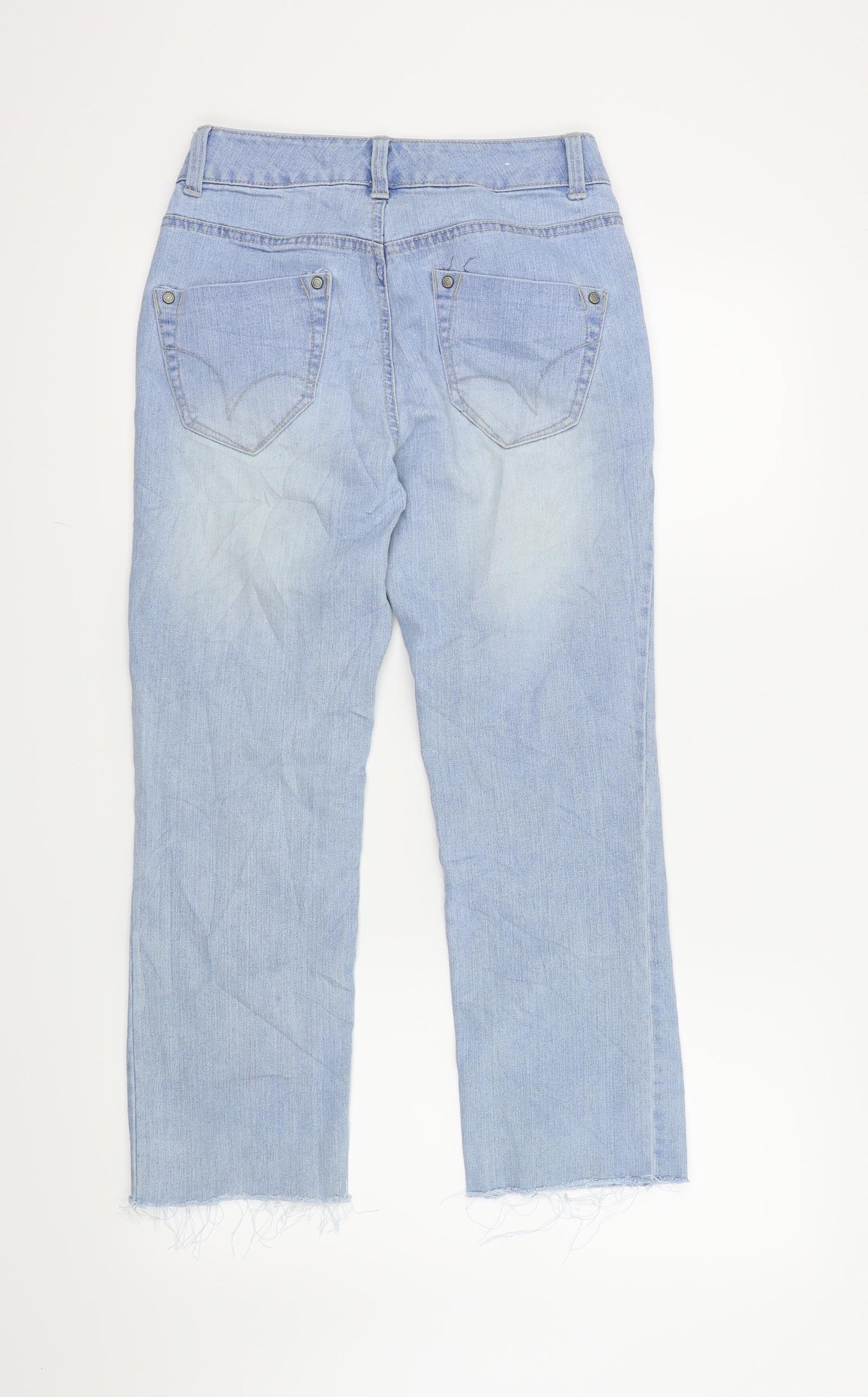 Denim Womens Blue   Cropped Jeans Size 34 in L24 in