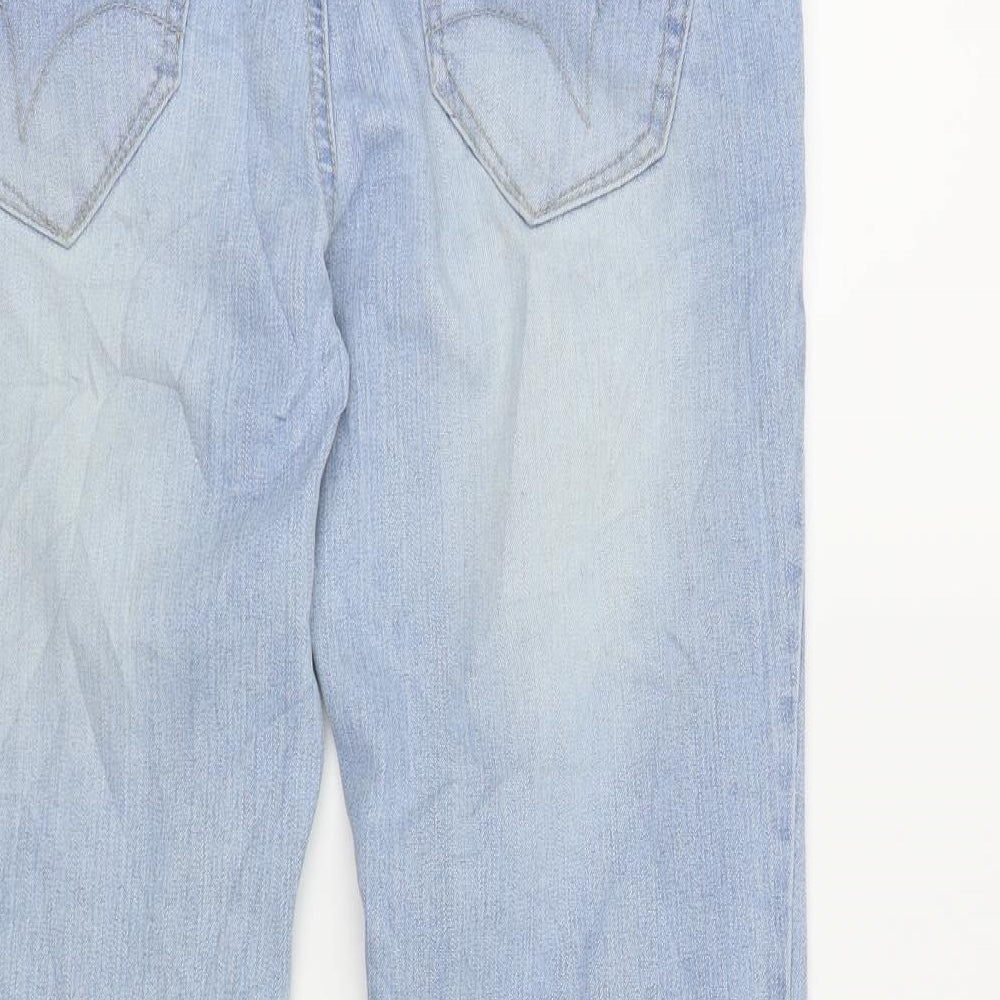 Denim Womens Blue   Cropped Jeans Size 34 in L24 in