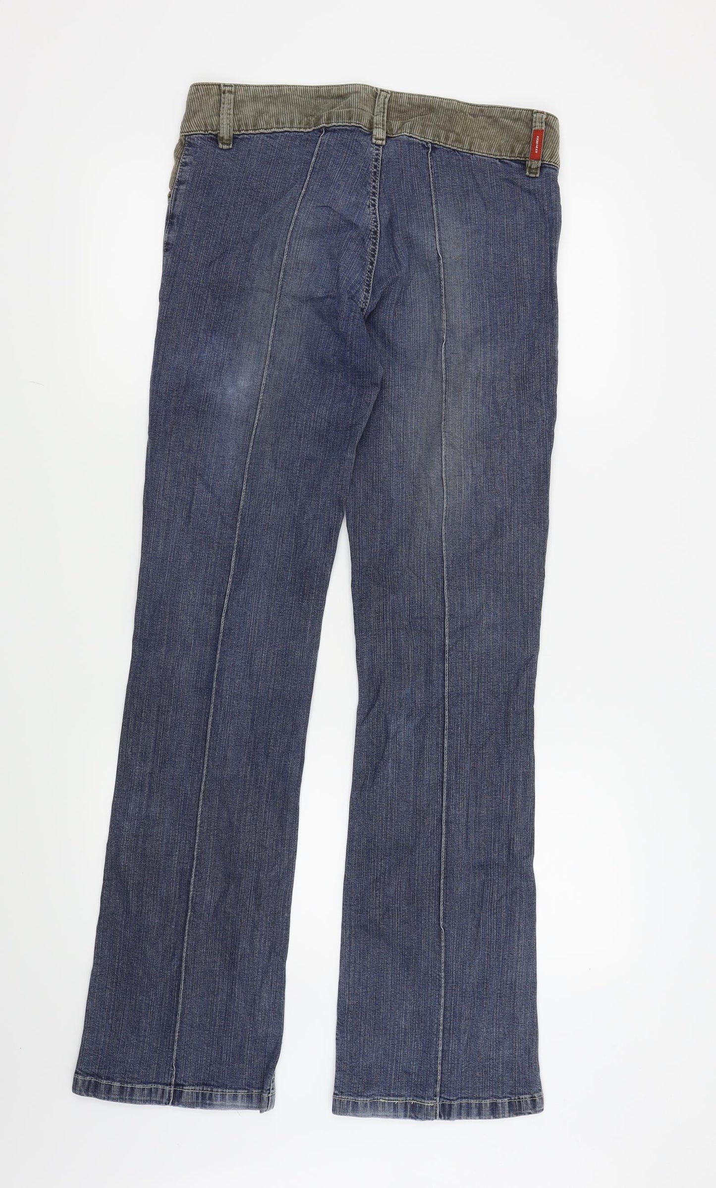 Mexx Womens Blue   Straight Jeans Size 12 L32 in