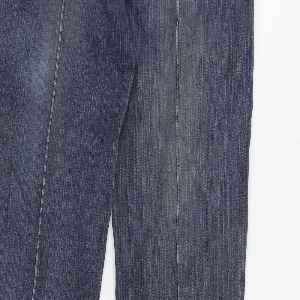 Mexx Womens Blue   Straight Jeans Size 12 L32 in