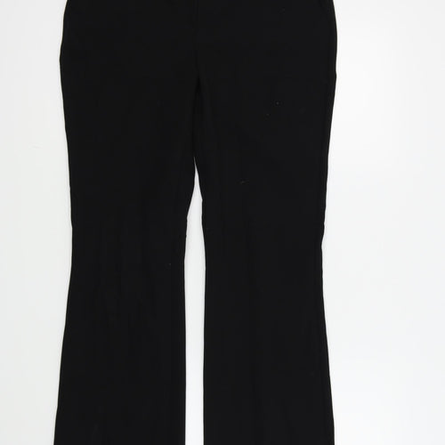 NEXT Womens Black   Trousers  Size 10 L29 in