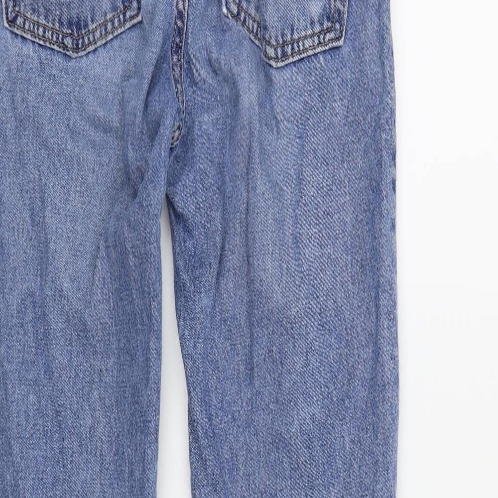 H&M Womens Blue   Straight Jeans Size 4 L28 in