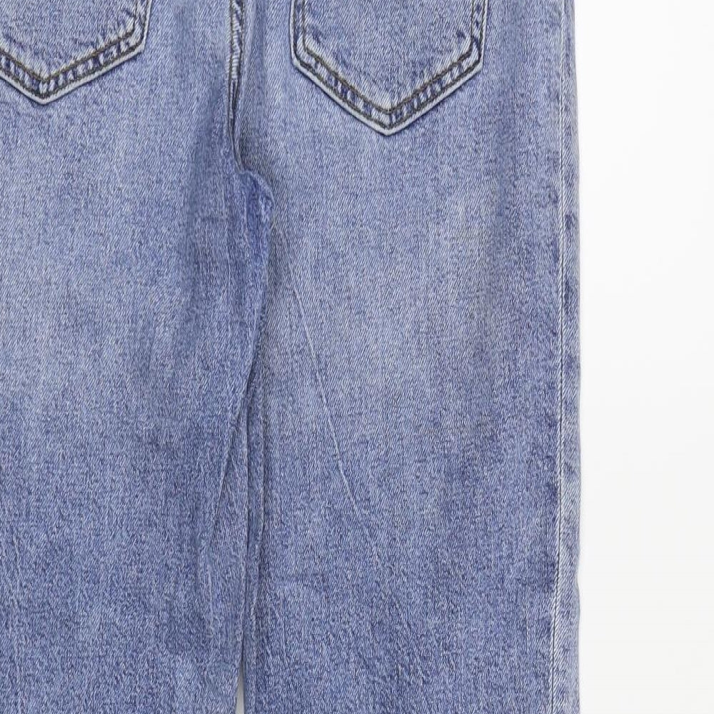 Zara Womens Blue   Straight Jeans Size 10 L27 in