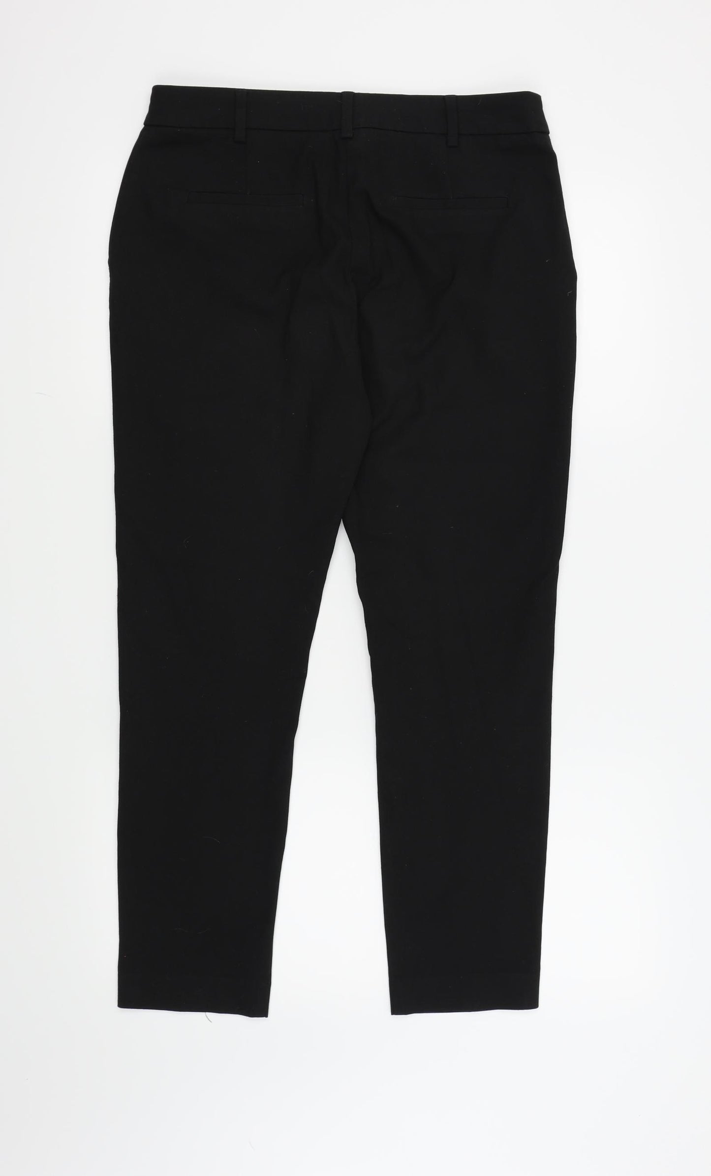 NEXT Womens Black   Trousers  Size 10 L27 in
