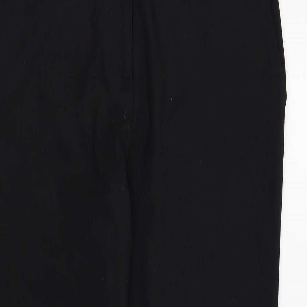 NEXT Womens Black   Trousers  Size 10 L27 in