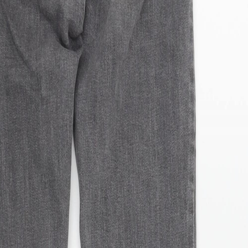 Denim & Co. Womens Grey   Skinny Jeans Size 4 L27 in