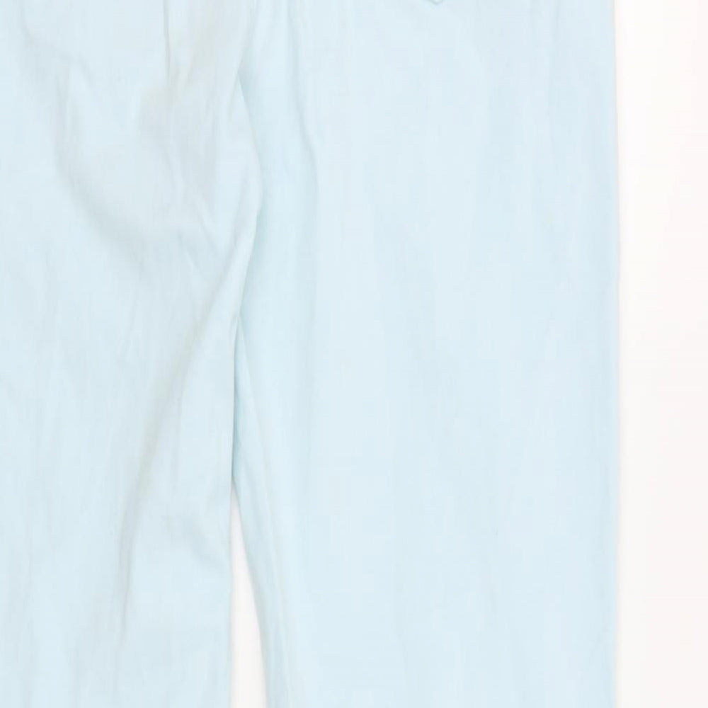 M&S Womens Blue   Straight Jeans Size 10 L28 in