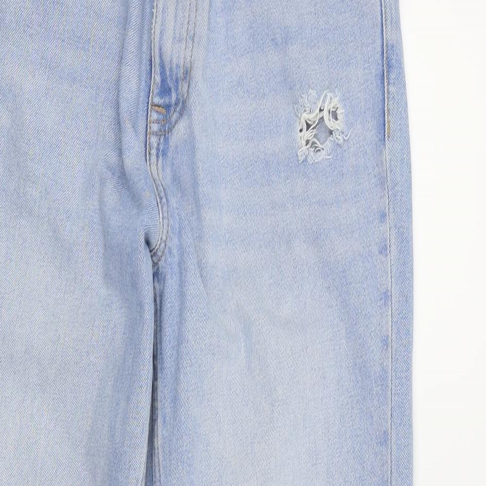 Zara Womens Blue   Straight Jeans Size 8 L26 in