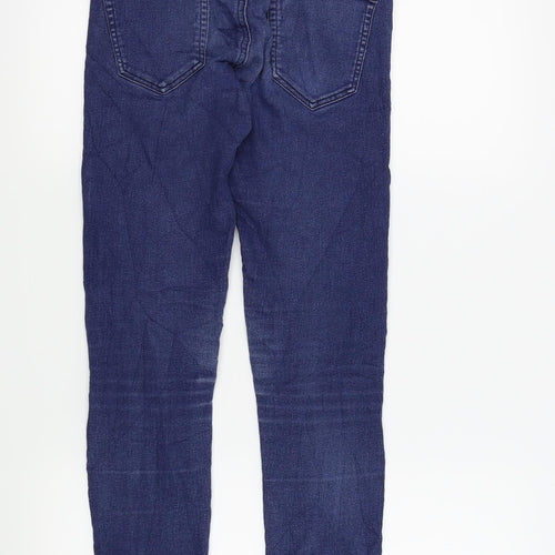 zebra  Womens Blue   Skinny Jeans Size 8 L29 in