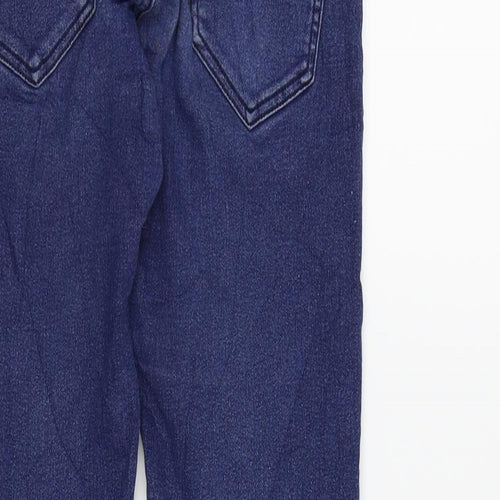 zebra  Womens Blue   Skinny Jeans Size 8 L29 in
