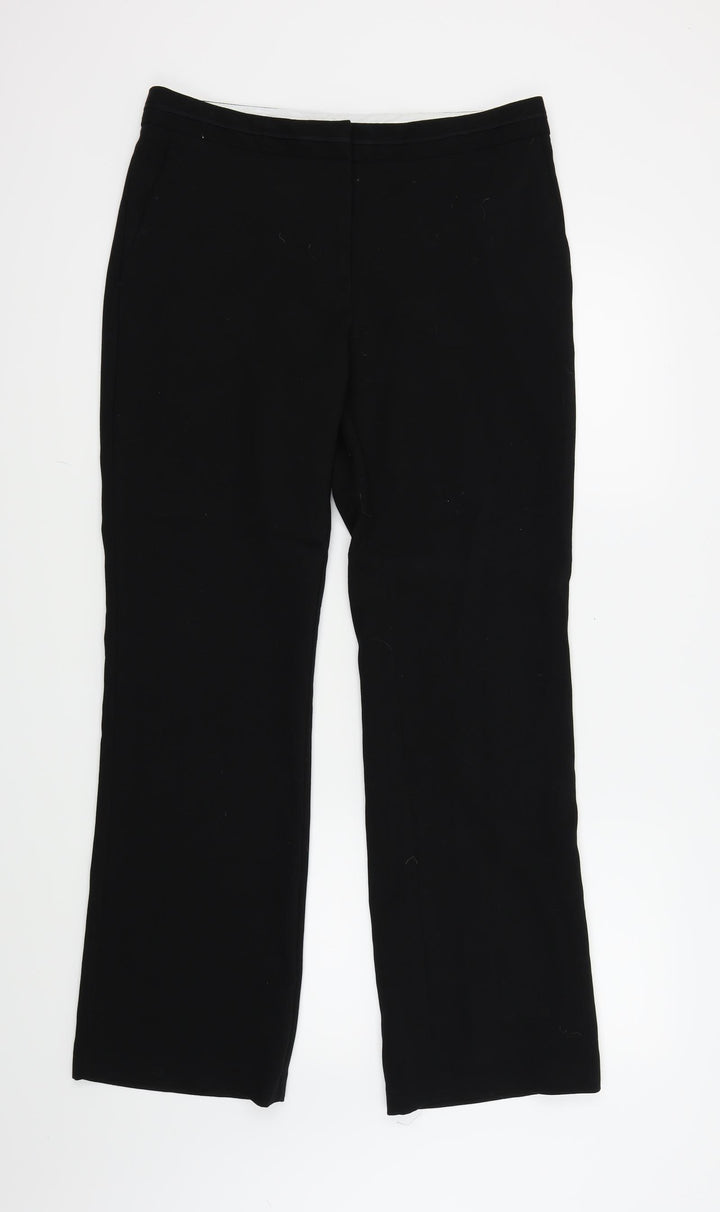 NEXT Womens Black   Trousers  Size 12 L30 in