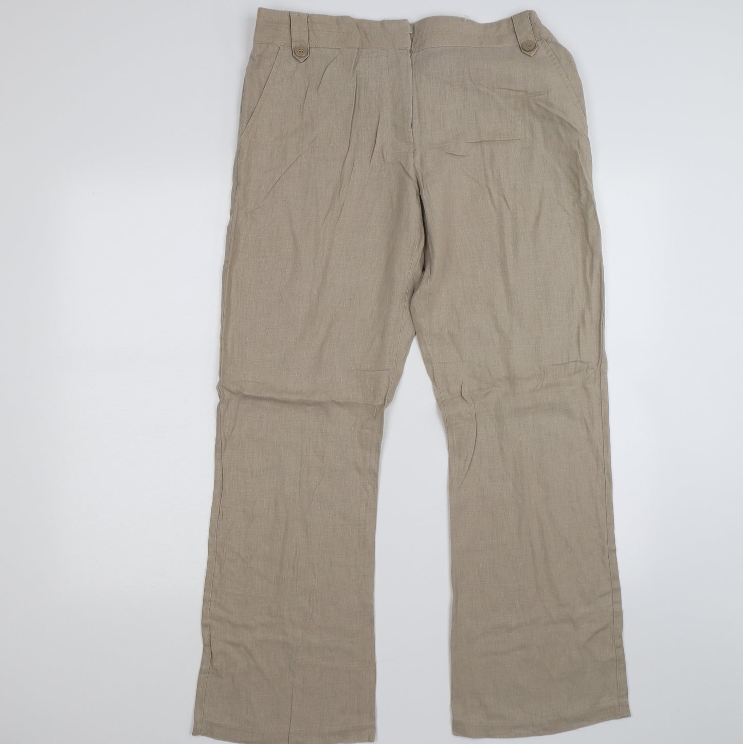 George Womens Beige   Rain Trousers Trousers Size 12 L28 in