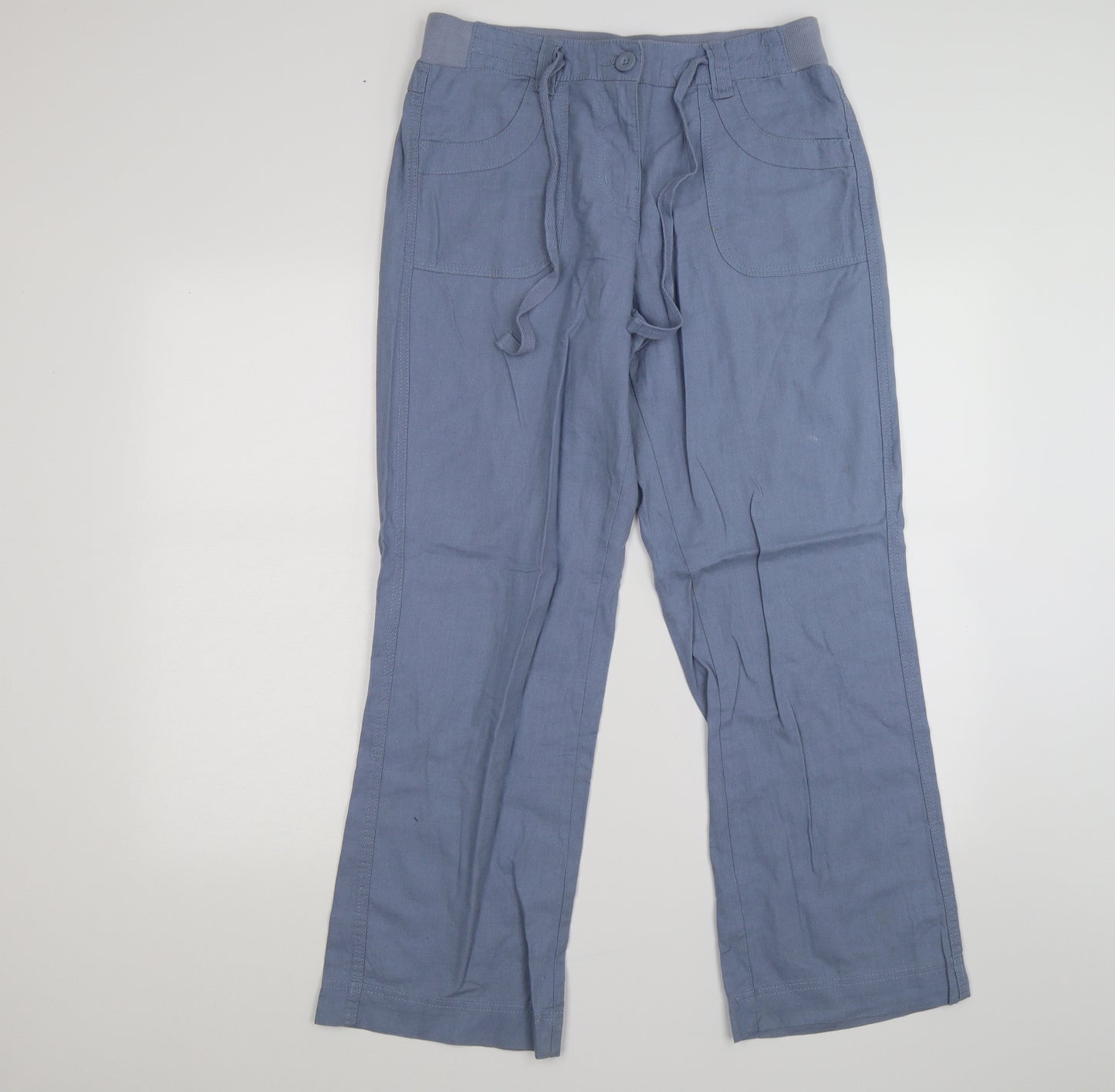 George Womens Blue   Trousers  Size 10 L28 in