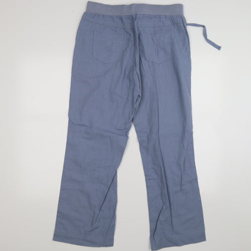 George Womens Blue   Trousers  Size 10 L28 in