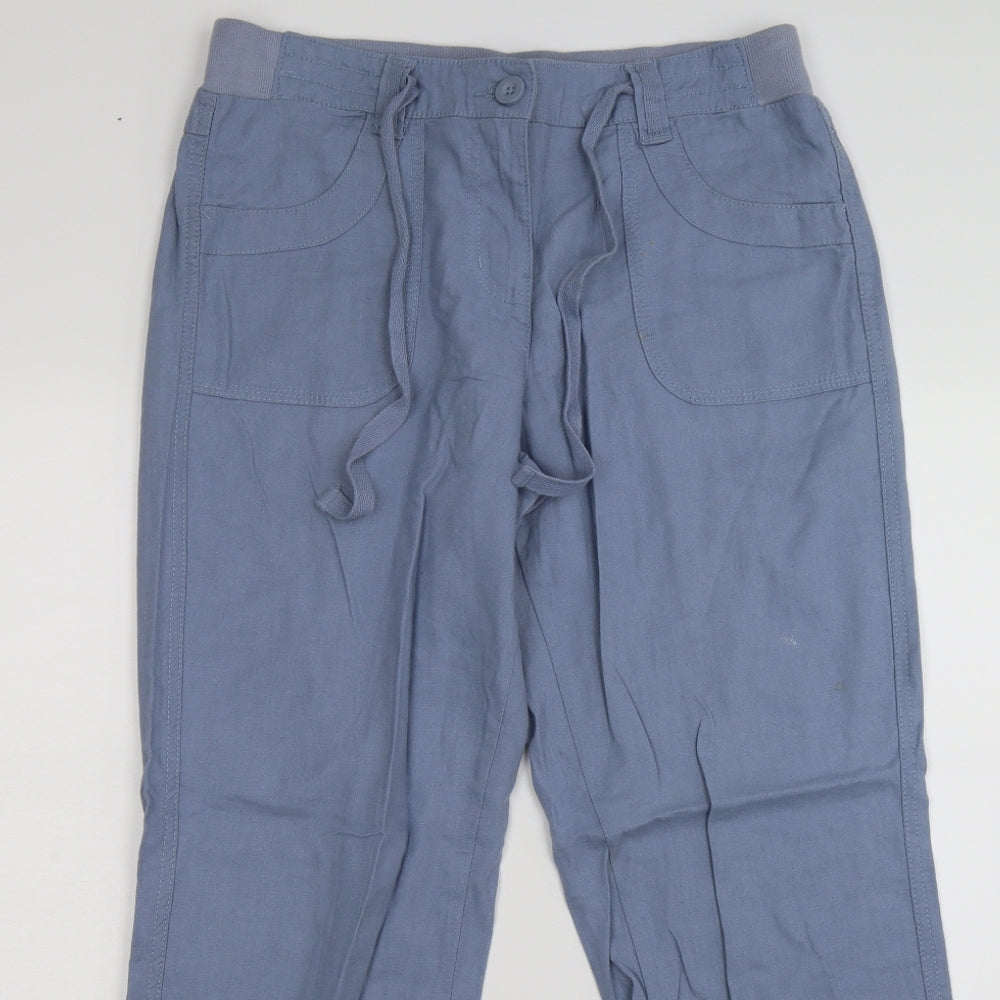 George Womens Blue   Trousers  Size 10 L28 in