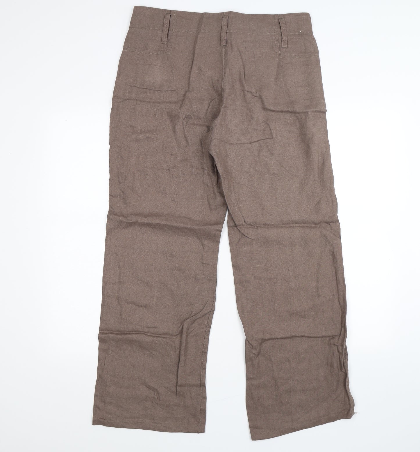 Olsen Womens Brown   Trousers  Size 12 L28 in