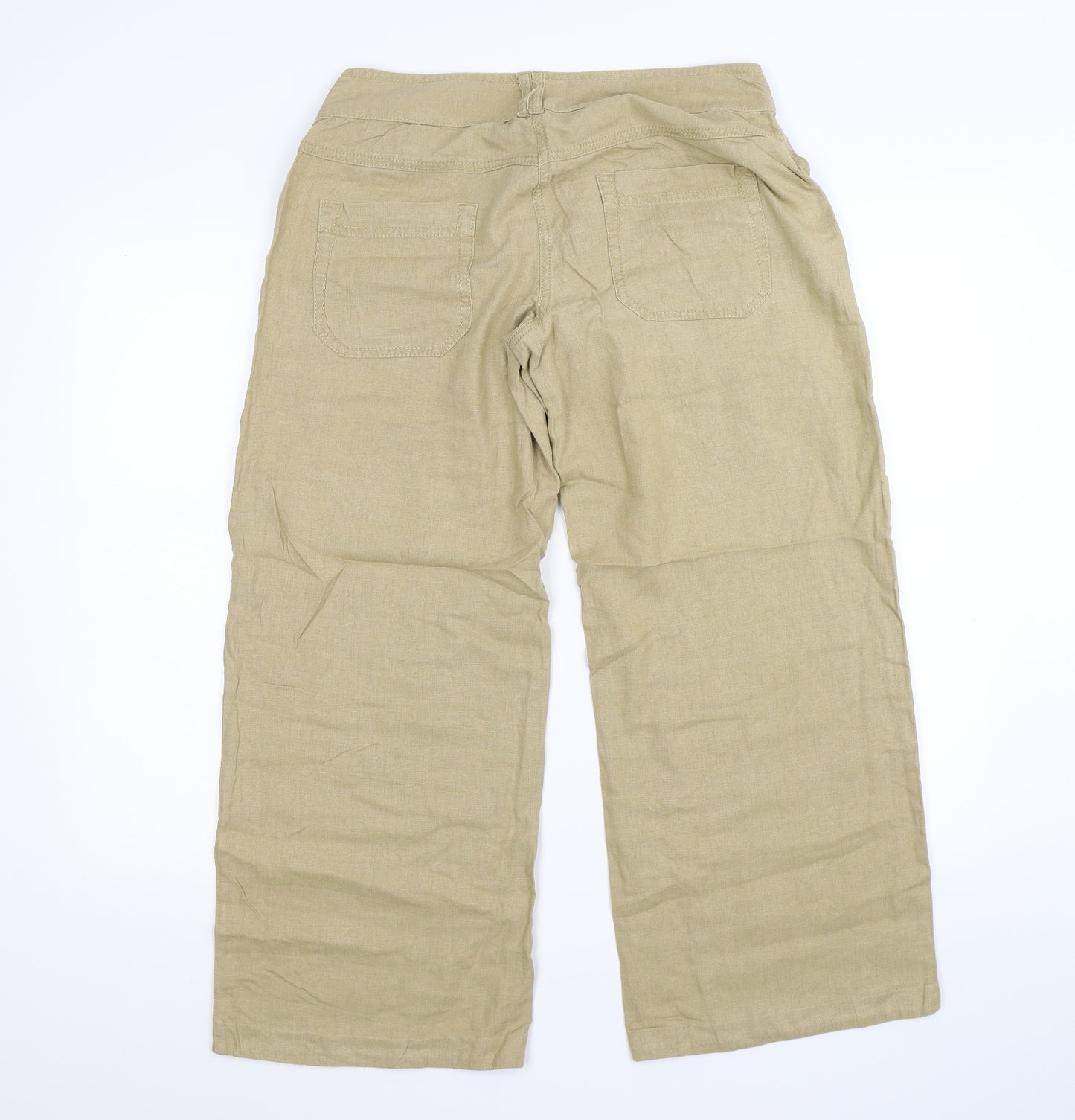 NEXT Womens Brown   Trousers  Size 12 L25 in