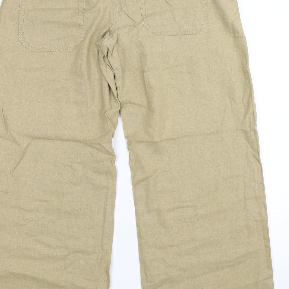 NEXT Womens Brown   Trousers  Size 12 L25 in