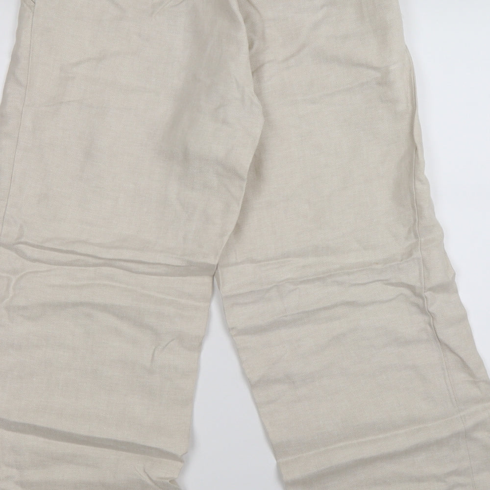 Land's End Womens Beige   Trousers  Size L L27 in