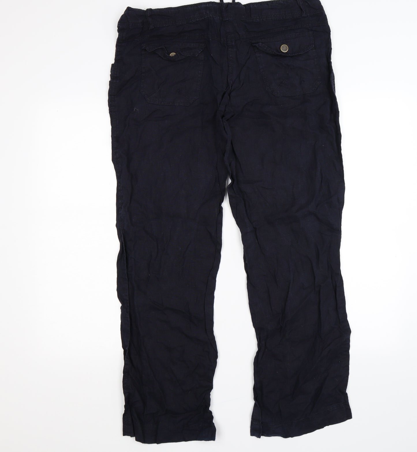 denim co Womens Blue   Trousers  Size 14 L28 in