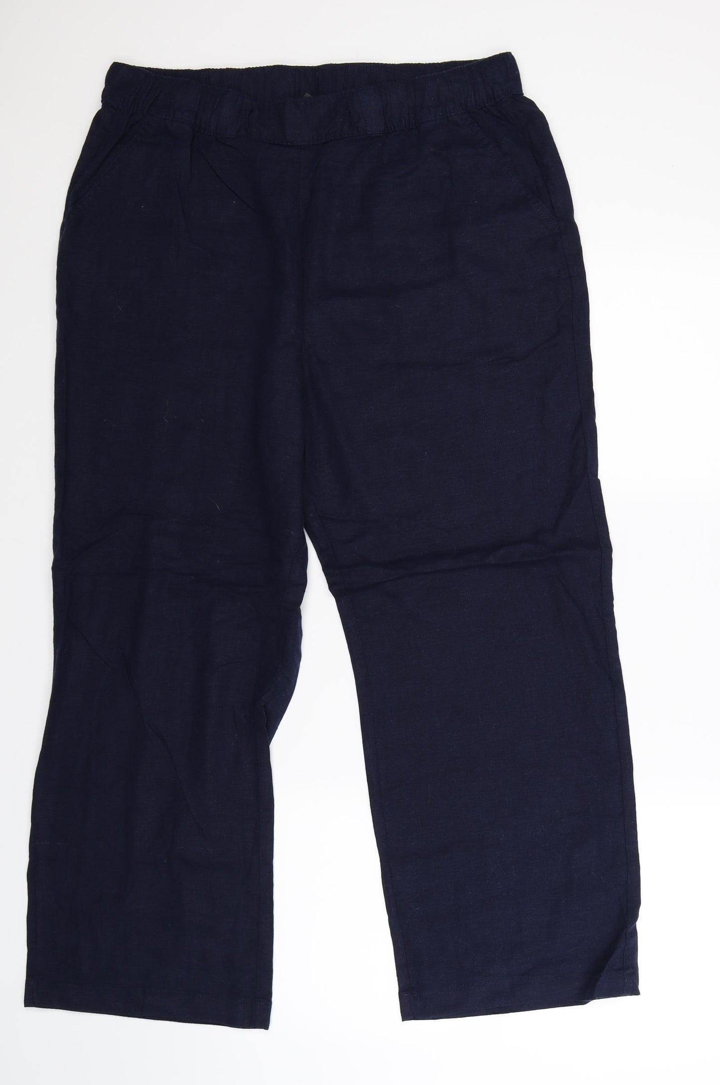 Bonmarché Womens Blue   Trousers  Size 16 L26 in