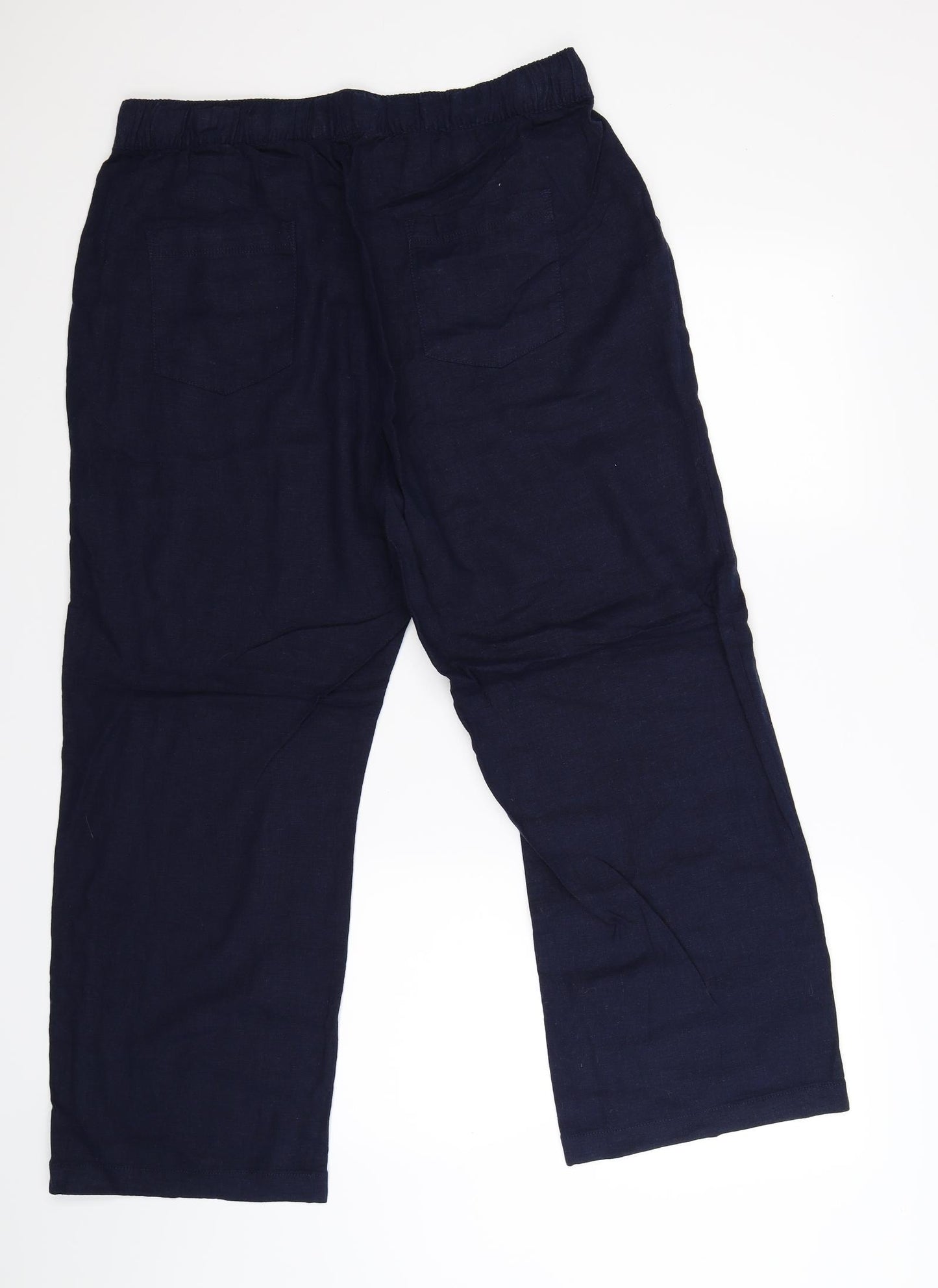 Bonmarché Womens Blue   Trousers  Size 16 L26 in