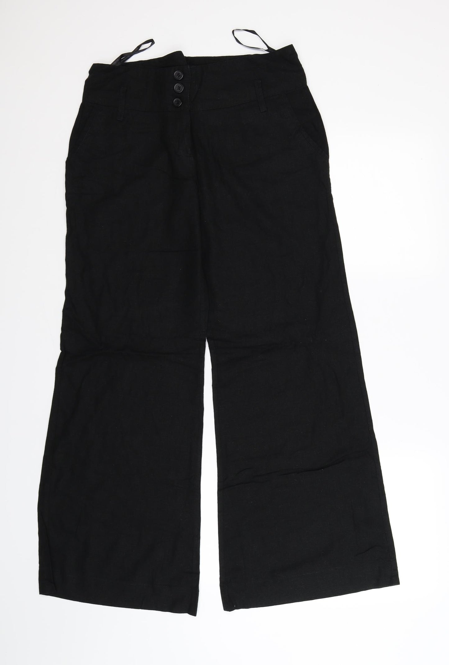 Dorothy Perkins Womens Black   Trousers  Size 12 L31 in