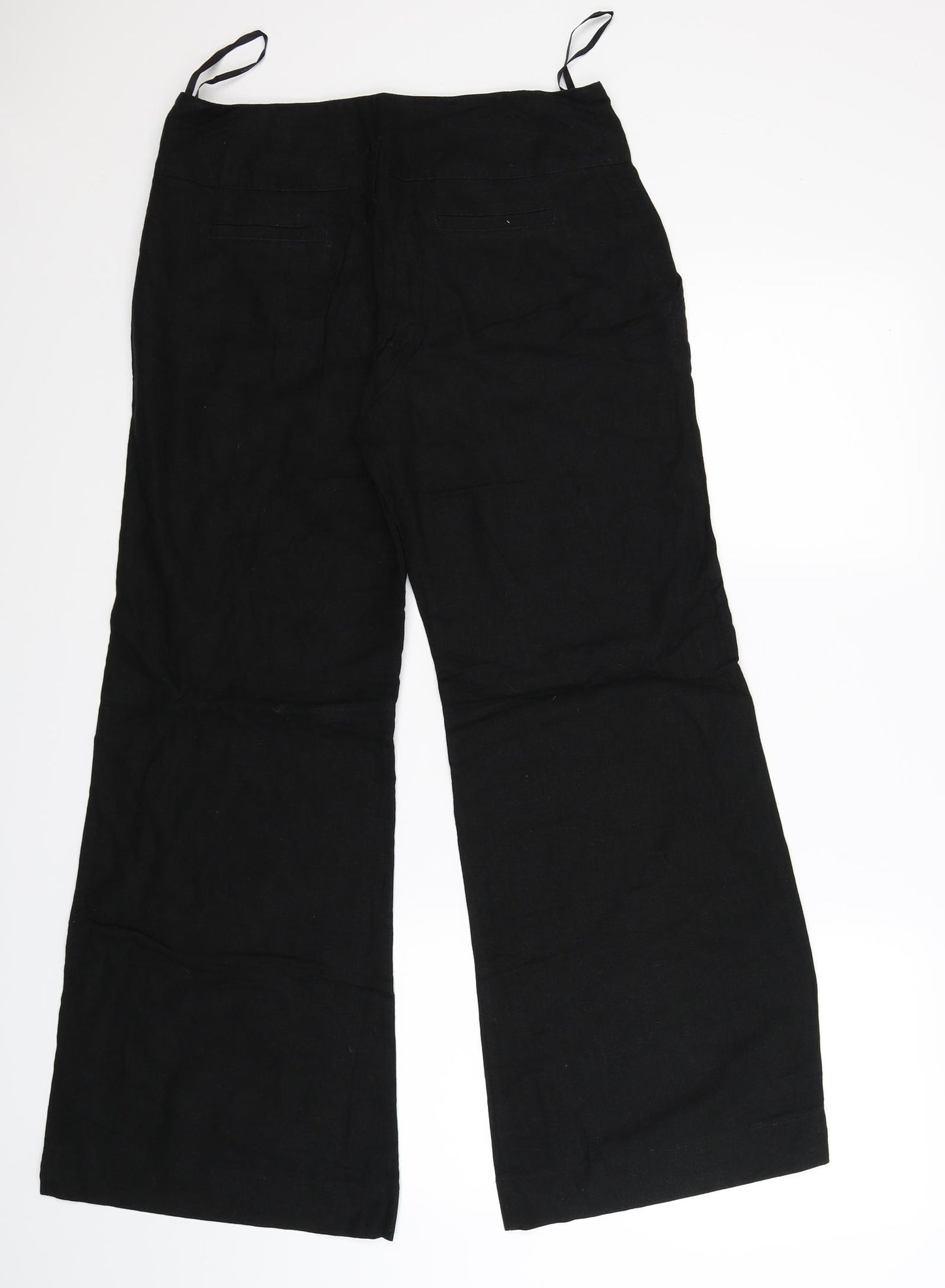 Dorothy Perkins Womens Black   Trousers  Size 12 L31 in