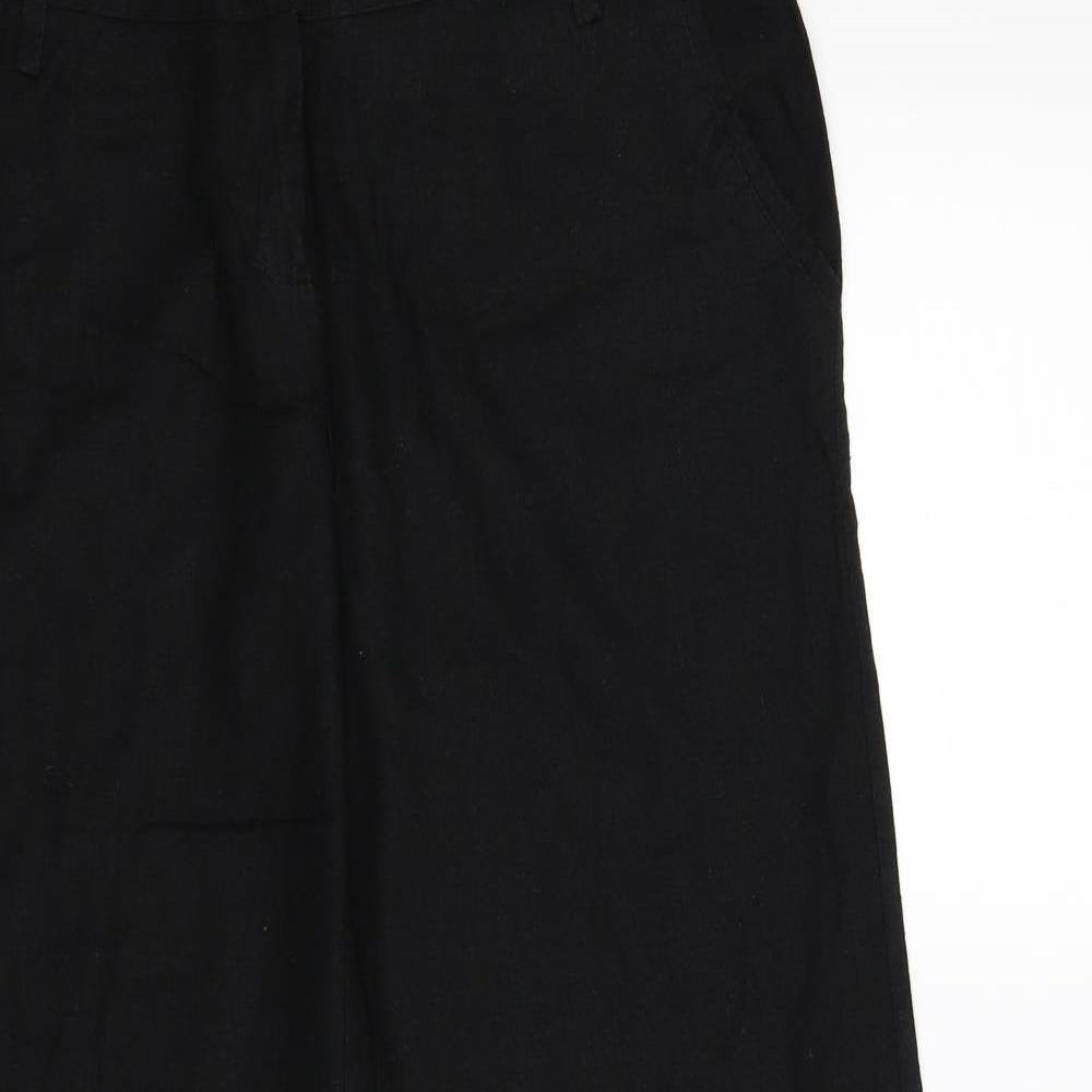 Dorothy Perkins Womens Black   Trousers  Size 12 L31 in