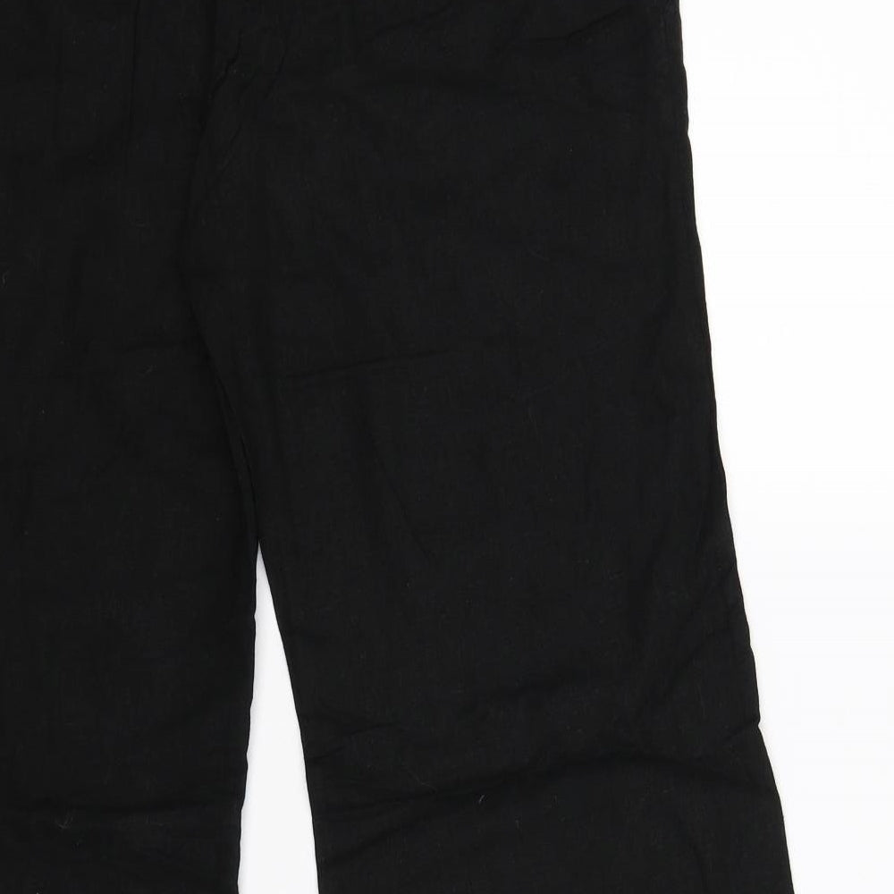 Dorothy Perkins Womens Black   Trousers  Size 12 L31 in
