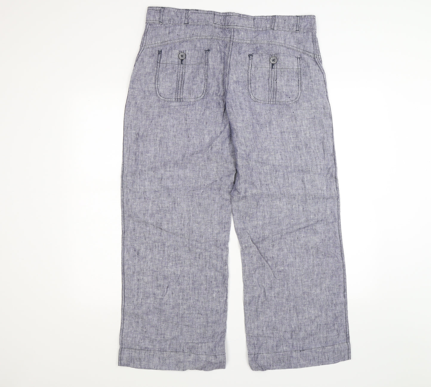 George Womens Blue   Trousers  Size 14 L29 in