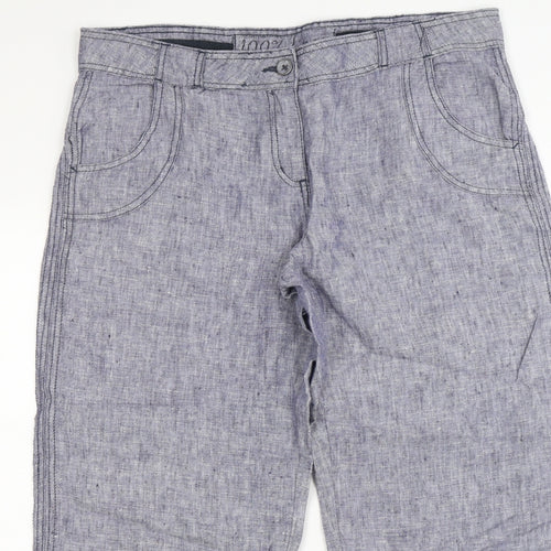 George Womens Blue   Trousers  Size 14 L29 in