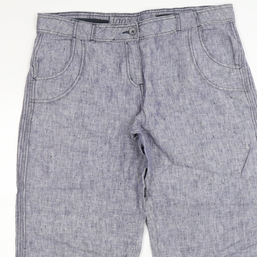 George Womens Blue   Trousers  Size 14 L29 in