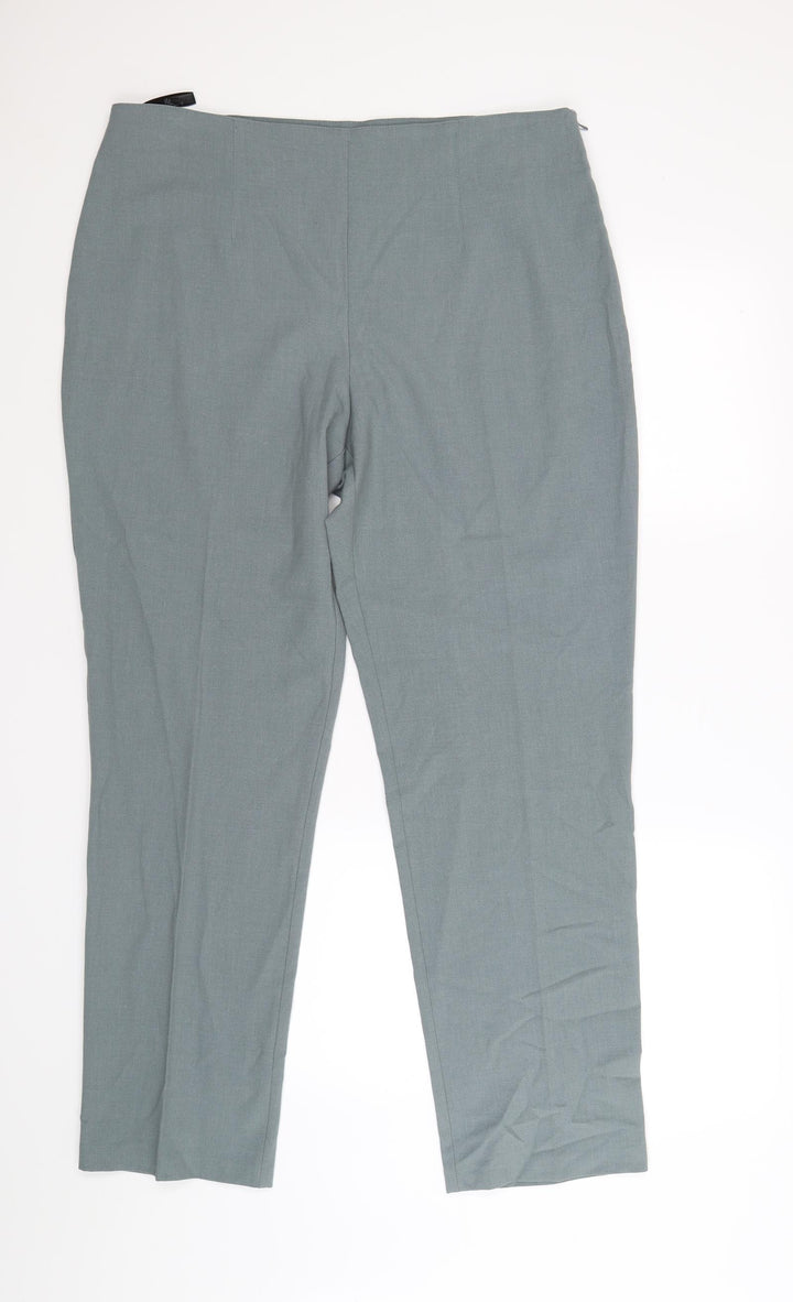 BHS Womens Blue   Dress Pants Trousers Size 16 L31 in