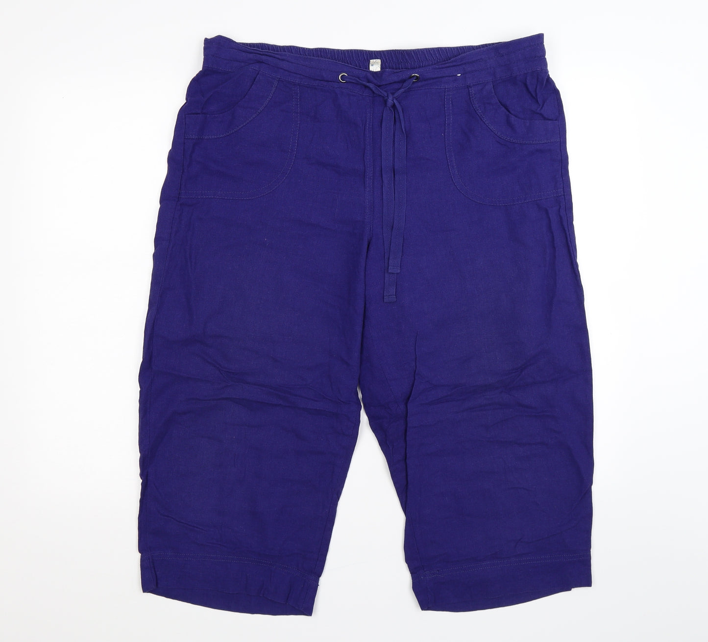 Evans Womens Purple   Trousers  Size 16