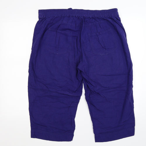 Evans Womens Purple   Trousers  Size 16