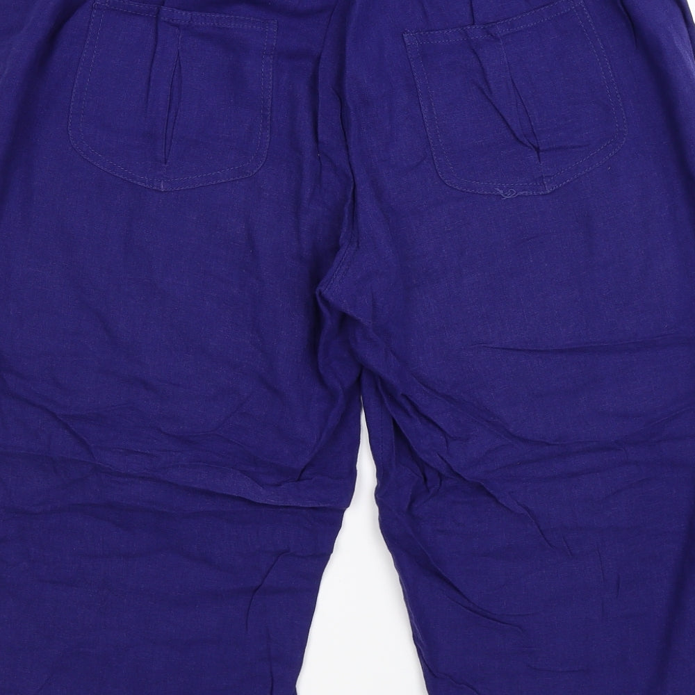 Evans Womens Purple   Trousers  Size 16