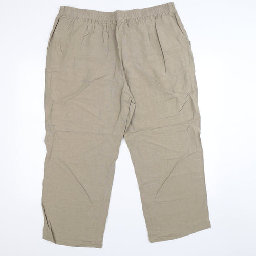 Anthology Womens Beige   Trousers  Size 20 L26 in