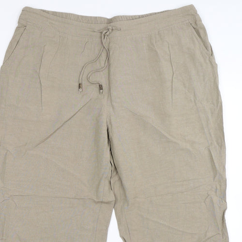 Anthology Womens Beige   Trousers  Size 20 L26 in